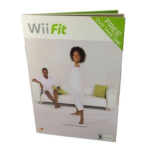 RARE Wii Fit Free DVD Take One PROMOTIONAL MATERIAL Nintendo Wii